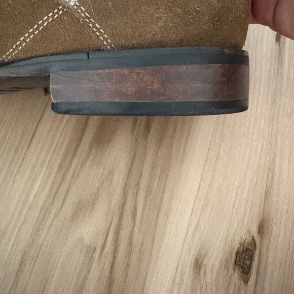 Bacco Bucci Mens Chukka Boots Size 11 Brown Suede Classic Lace-Up Versatile - Picture 7 of 7